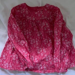 Jacadi blouse 36 mos like new. French boutique brand